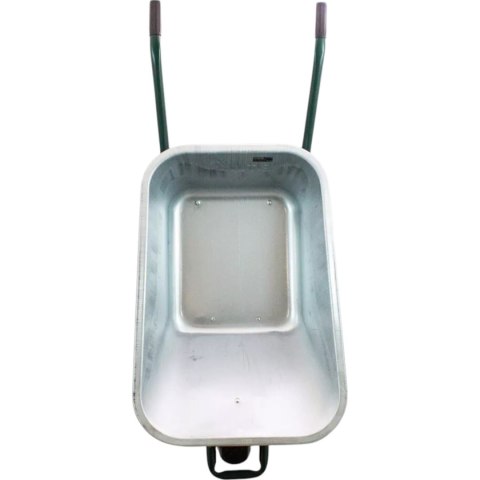 Taczka ogrodowa budowlana 100L 250kg stalowa koło pompowane wygodne uchwyty Taczka ogrodowa budowlana 100L 250kg stalowa koło pompowane wygodne uchwyty