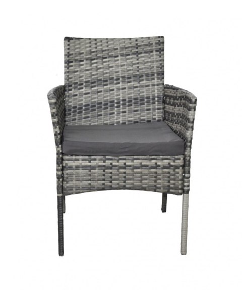 Zestaw Mebli Rattanowych 2 Fotele Stolik Sofa Technorattan Szary Bituxx Zestaw Mebli Rattanowych 2 Fotele Stolik Sofa Technorattan Szary Bituxx