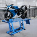 E-hurtownia Podnośnik motocyklowy hydrauliczny udźwig do 464kg Regulowany 18-78 cm