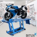 E-hurtownia Podnośnik motocyklowy hydrauliczny udźwig do 464kg Regulowany 18-78 cm