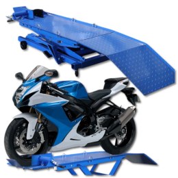 E-hurtownia Podnosnik motocyklowy platformowy platforma 364 kg rampa serwisowa 21-78 cm