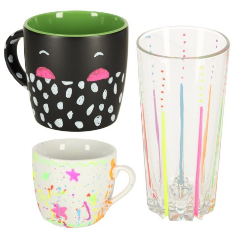 Markery pisaki kredowe do tablic szyb 8 szt. Kik Sp. z o. o. Sp. k.