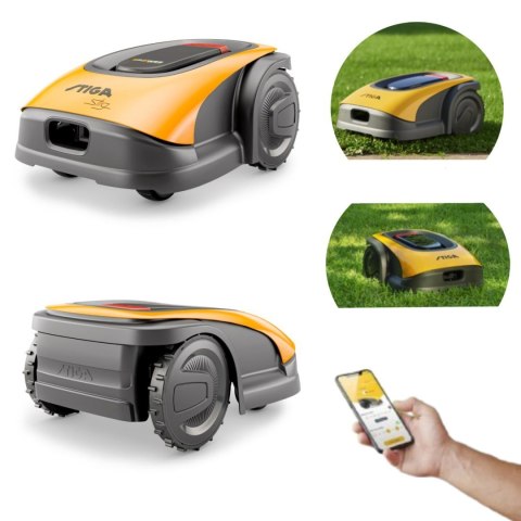 STIG - Inteligentna Kosiarka Robot do 600m² | IPX5 | Aplikacja STIG - Inteligentna Kosiarka Robot do 600m² | IPX5 | Aplikacja