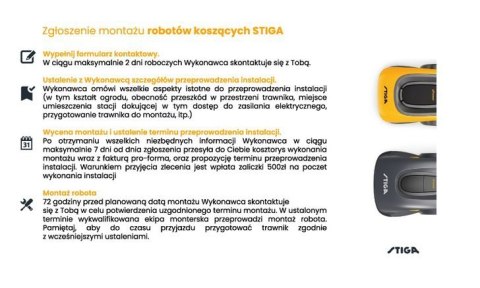 STIG - Inteligentna Kosiarka Robot do 600m² | IPX5 | Aplikacja STIG - Inteligentna Kosiarka Robot do 600m² | IPX5 | Aplikacja