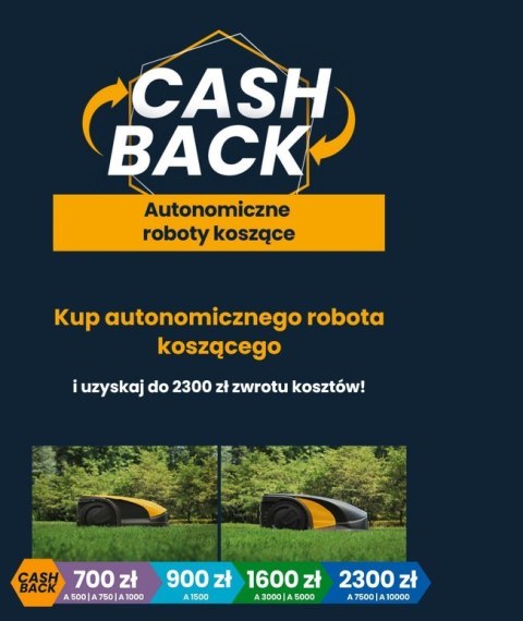 STIG - Inteligentna Kosiarka Robot do 600m² | IPX5 | Aplikacja STIG - Inteligentna Kosiarka Robot do 600m² | IPX5 | Aplikacja