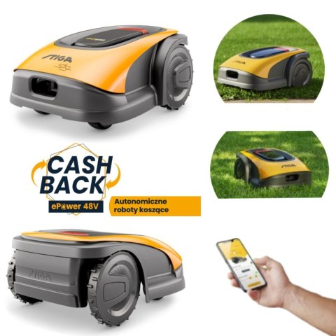 STIG - Inteligentna Kosiarka Robot do 600m² | IPX5 | Aplikacja STIG - Inteligentna Kosiarka Robot do 600m² | IPX5 | Aplikacja