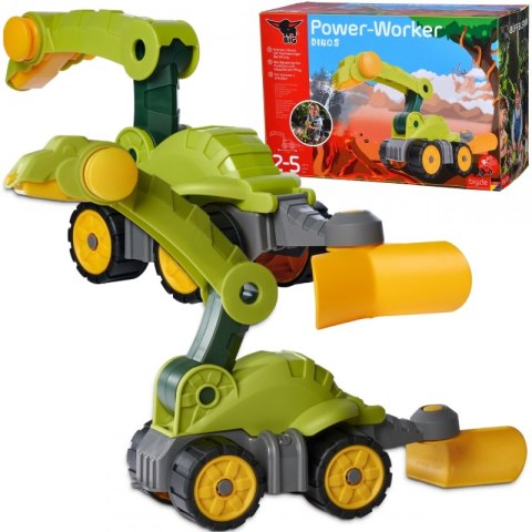 BIG Pług Zraszacz Dinozaur Power Worker Zabawka do Piasku BIG Pług Zraszacz Dinozaur Power Worker Zabawka do Piasku