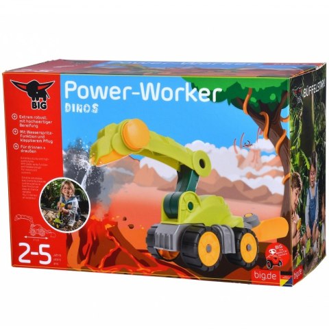BIG Pług Zraszacz Dinozaur Power Worker Zabawka do Piasku BIG Pług Zraszacz Dinozaur Power Worker Zabawka do Piasku