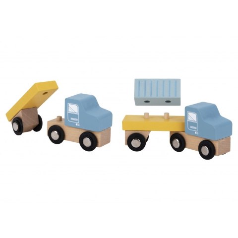 TOOKY TOY Dźwig Portowy Drewniany Zestaw TOOKY TOY Dźwig Portowy Drewniany Zestaw
