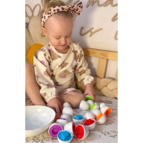 WOOPIE Edukacyjna Kurka Montessori Sorter Nauka Kształtów WOOPIE Edukacyjna Kurka Montessori Sorter Nauka Kształtów