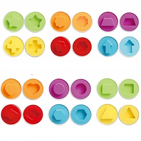 WOOPIE Edukacyjna Kurka Montessori Sorter Nauka Kształtów WOOPIE Edukacyjna Kurka Montessori Sorter Nauka Kształtów