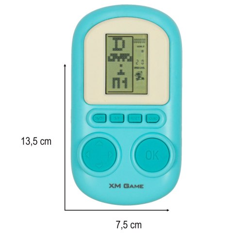Gra elektroniczna zręcznościowa konsola przenośna niebieska Kik Sp. z o. o. Sp. k. Gra elektroniczna zręcznościowa konsola przenośna niebieska Kik Sp. z o. o. Sp. k.