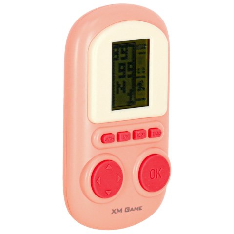 Gra elektroniczna zręcznościowa konsola przenośna różowa Kik Sp. z o. o. Sp. k. Gra elektroniczna zręcznościowa konsola przenośna różowa Kik Sp. z o. o. Sp. k.