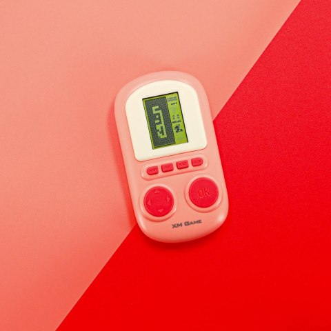 Gra elektroniczna zręcznościowa konsola przenośna różowa Kik Sp. z o. o. Sp. k. Gra elektroniczna zręcznościowa konsola przenośna różowa Kik Sp. z o. o. Sp. k.