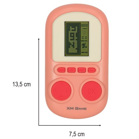 Gra elektroniczna zręcznościowa konsola przenośna różowa Kik Sp. z o. o. Sp. k. Gra elektroniczna zręcznościowa konsola przenośna różowa Kik Sp. z o. o. Sp. k.