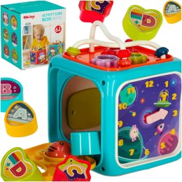 Kostka edukacyjna interaktywna pianinko 6w1 Bibi-inn niebieska Kik Sp. z o. o. Sp. k.