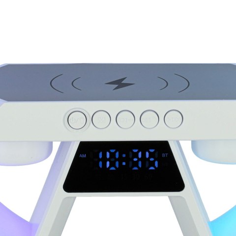 Lampka LED Gamingowa RGB głośnik ładowarka indukcyjna radio budzik zegar Kik Sp. z o. o. Sp. k.