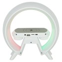 Lampka LED Gamingowa RGB głośnik ładowarka indukcyjna radio budzik zegar Kik Sp. z o. o. Sp. k.