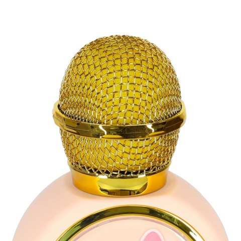 Mikrofon bezprzewodowy do karaoke bluetouch głośnik króliczek różowy Kik Sp. z o. o. Sp. k.