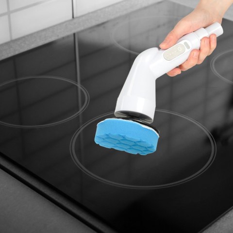 Mop obrotowy elektryczna szczotka do czyszczenia 9 głowicami szczotkującymi Kik Sp. z o. o. Sp. k. Mop obrotowy elektryczna szczotka do czyszczenia 9 głowicami szczotkującymi Kik Sp. z o. o. Sp. k.