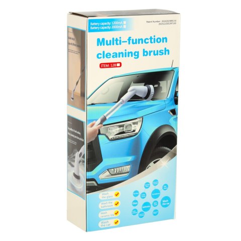 Mop obrotowy elektryczna szczotka do czyszczenia 9 głowicami szczotkującymi Kik Sp. z o. o. Sp. k. Mop obrotowy elektryczna szczotka do czyszczenia 9 głowicami szczotkującymi Kik Sp. z o. o. Sp. k.