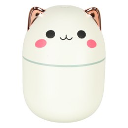 Nawilżacz powietrza dyfuzor do olejków kotek biały RGB Kik Sp. z o. o. Sp. k.