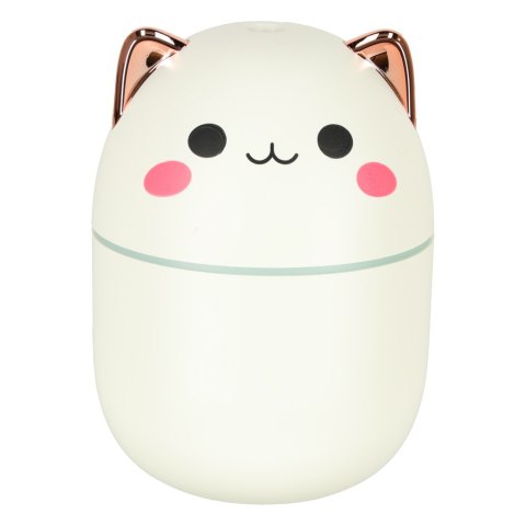 Nawilżacz powietrza dyfuzor do olejków kotek biały RGB Kik Sp. z o. o. Sp. k.