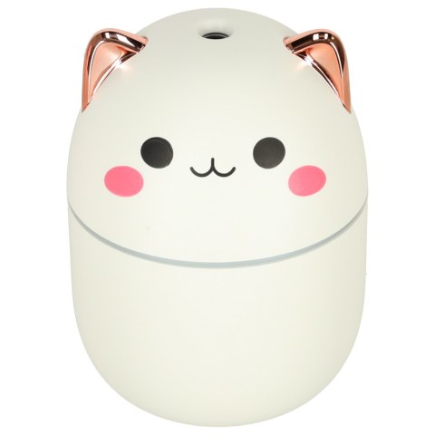 Nawilżacz powietrza dyfuzor do olejków kotek biały RGB Kik Sp. z o. o. Sp. k.