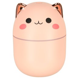 Nawilżacz powietrza dyfuzor do olejków kotek różowy RGB Kik Sp. z o. o. Sp. k.