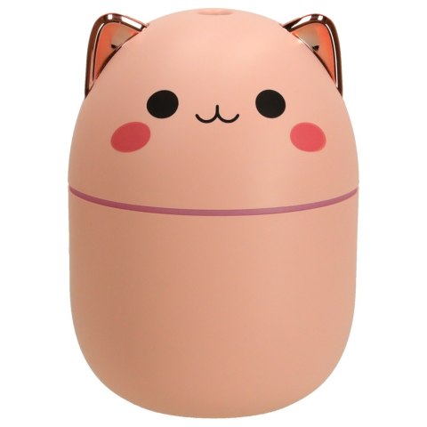 Nawilżacz powietrza dyfuzor do olejków kotek różowy RGB Kik Sp. z o. o. Sp. k.