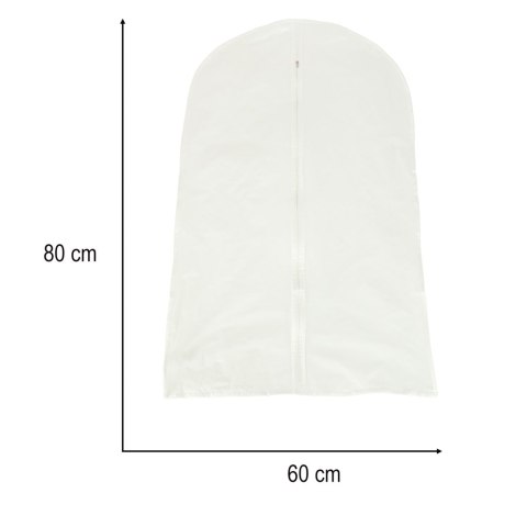 Pokrowiec na ubrania garnitur odzież przezroczysty 60 x 80 cm Kik Sp. z o. o. Sp. k.