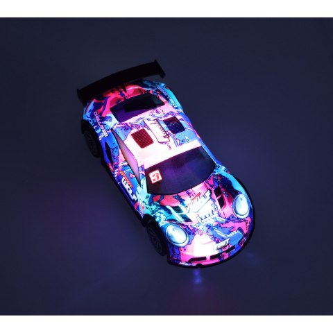 Samochód RC sportowy niebiesko czerwony Kik Sp. z o. o. Sp. k.