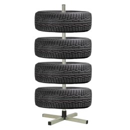 Stojak na koła opony felgi do garażu regał samochodowy organizer pokrowiec Kik Sp. z o. o. Sp. k.