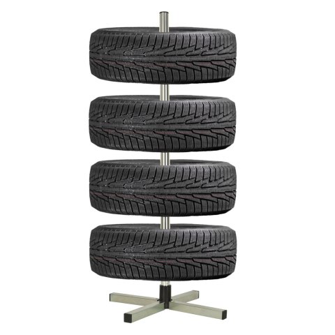 Stojak na koła opony felgi do garażu regał samochodowy organizer pokrowiec Kik Sp. z o. o. Sp. k.