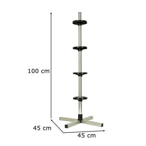 Stojak na koła opony felgi do garażu regał samochodowy organizer pokrowiec Kik Sp. z o. o. Sp. k.