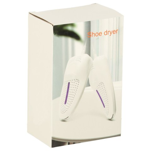 Suszarka do butów mocny osuszacz do obuwia rękawic czapek skarpet biały Kik Sp. z o. o. Sp. k.