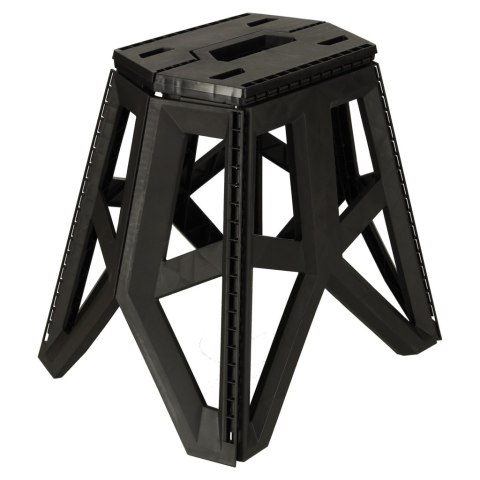Taboret składany krzesełko turystyczne kempingowe przenośne 40 cm czarny Kik Sp. z o. o. Sp. k. Taboret składany krzesełko turystyczne kempingowe przenośne 40 cm czarny Kik Sp. z o. o. Sp. k.