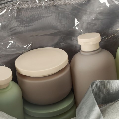 Torba podróżna bagaż podręczny do samolotu podróżna turystyczna pojemna uchwyt kieszenie 39x18x30 szara Kik Sp. z o. o. Sp. k.