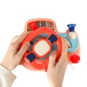 Zabawka interaktywna kierownica dla dzieci symulator muzyka dźwięki różowa Kik Sp. z o. o. Sp. k.