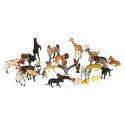 Figurki zwierząt zwierzęta zoo safari farma akcesoria skrzynka 28el. Kik Sp. z o. o. Sp. k.