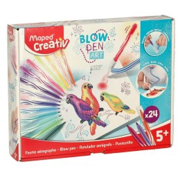 Flamastry mazaki dmuchane Maped 24 kolory CX Sp. z o. o.