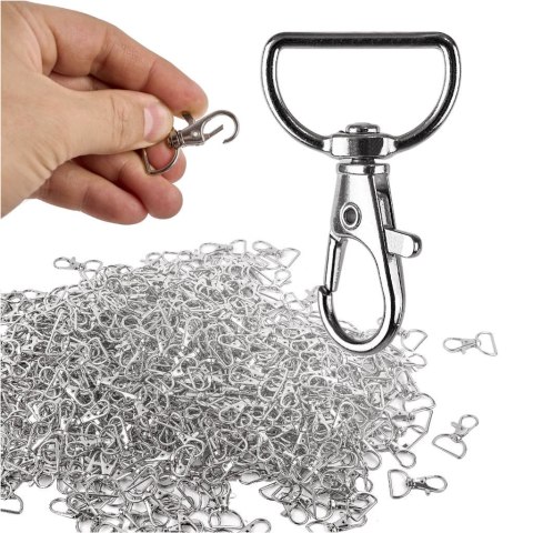 Karabińczyk metalowy rybka 2 mm 500 szt. Kik Sp. z o. o. Sp. k. Karabińczyk metalowy rybka 2 mm 500 szt. Kik Sp. z o. o. Sp. k.
