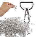 Karabińczyk metalowy rybka 2 mm 500 szt. Kik Sp. z o. o. Sp. k.