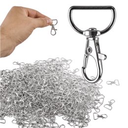 Karabińczyk metalowy rybka 2 mm 500 szt. Kik Sp. z o. o. Sp. k.