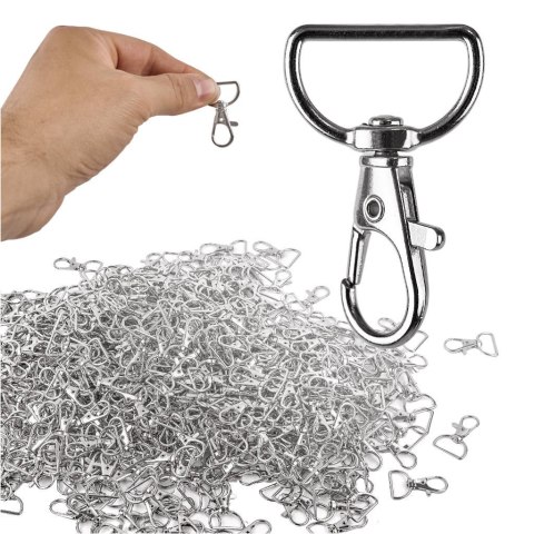 Karabińczyk metalowy rybka 2 mm 500 szt. Kik Sp. z o. o. Sp. k. Karabińczyk metalowy rybka 2 mm 500 szt. Kik Sp. z o. o. Sp. k.