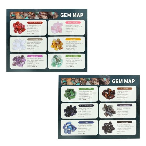 Mały archeolog zestaw naukowy kopalnia kryształów brylantów wykopaliska kryształy 9el. Kik Sp. z o. o. Sp. k.