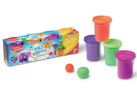 Masa plastyczna ciastolina Creativ 4x114g 4 kolory neonowe Maped CX Sp. z o. o. Masa plastyczna ciastolina Creativ 4x114g 4 kolory neonowe Maped CX Sp. z o. o.