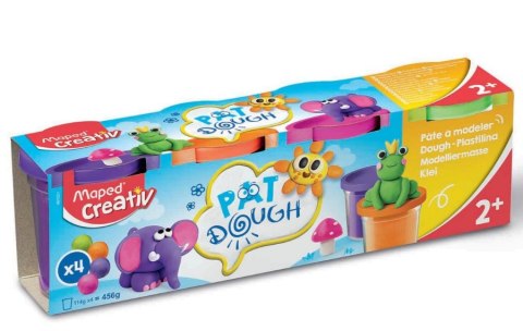 Masa plastyczna ciastolina Creativ 4x114g 4 kolory neonowe Maped CX Sp. z o. o. Masa plastyczna ciastolina Creativ 4x114g 4 kolory neonowe Maped CX Sp. z o. o.