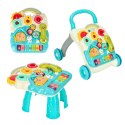 Pchacz chodzik interaktywny stolik edukacyjny 4w1 niebieski Bibi-inn Kik Sp. z o. o. Sp. k.