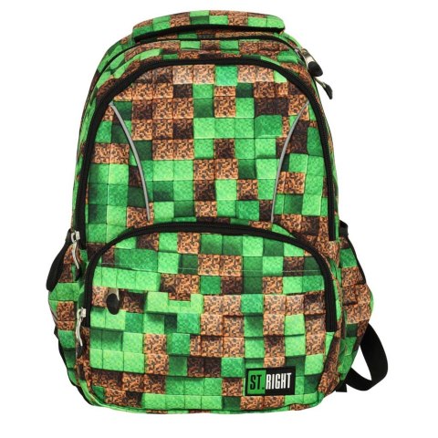 Plecak szkolny młodzieżowy St. Right Pixel Cubes St. Majewski Sp. z o. o. Plecak szkolny młodzieżowy St. Right Pixel Cubes St. Majewski Sp. z o. o.